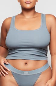 SKIMS Stretch Cotton Rib Tank