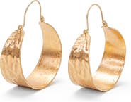 Petit Moments Terrain Hoop Earrings