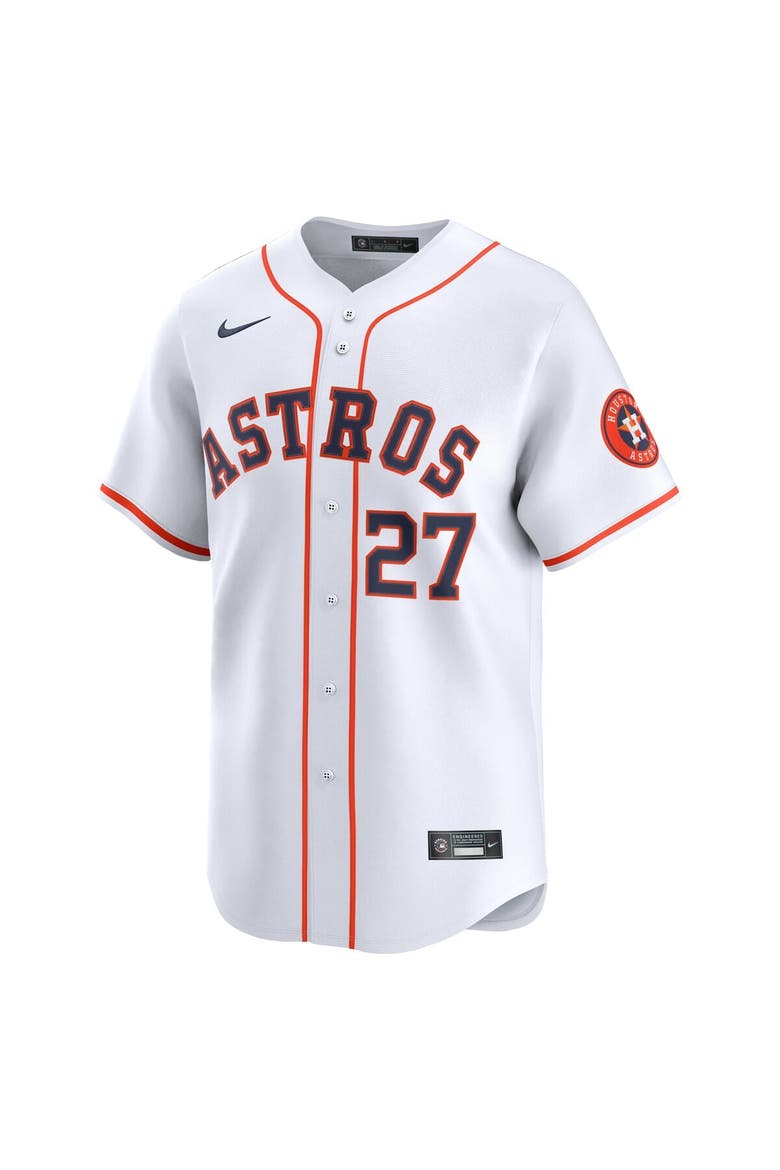 Men's Nike Jose Altuve White Houston Astros Home Limited Player Jersey, Alternate, color, White