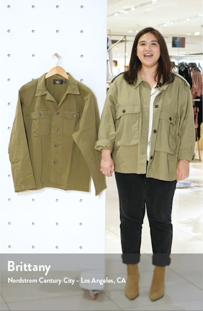 RRL Curtis Military Shirt Jacket, sales video thumbnail