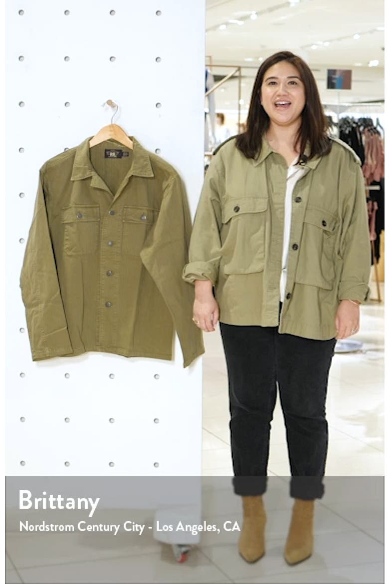 RRL Curtis Military Shirt Jacket video