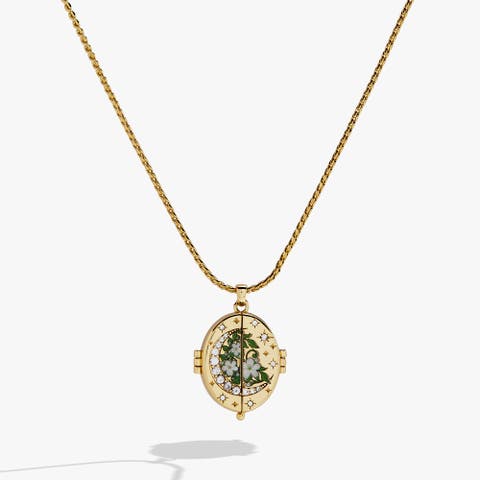 A Court of Thorns and Roses "There You Are" Locket Necklace