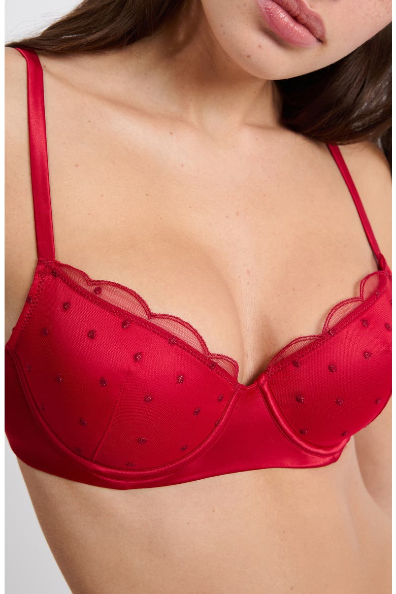 Divine N°4 Classique Underwire Bra, Alternate, color, RED