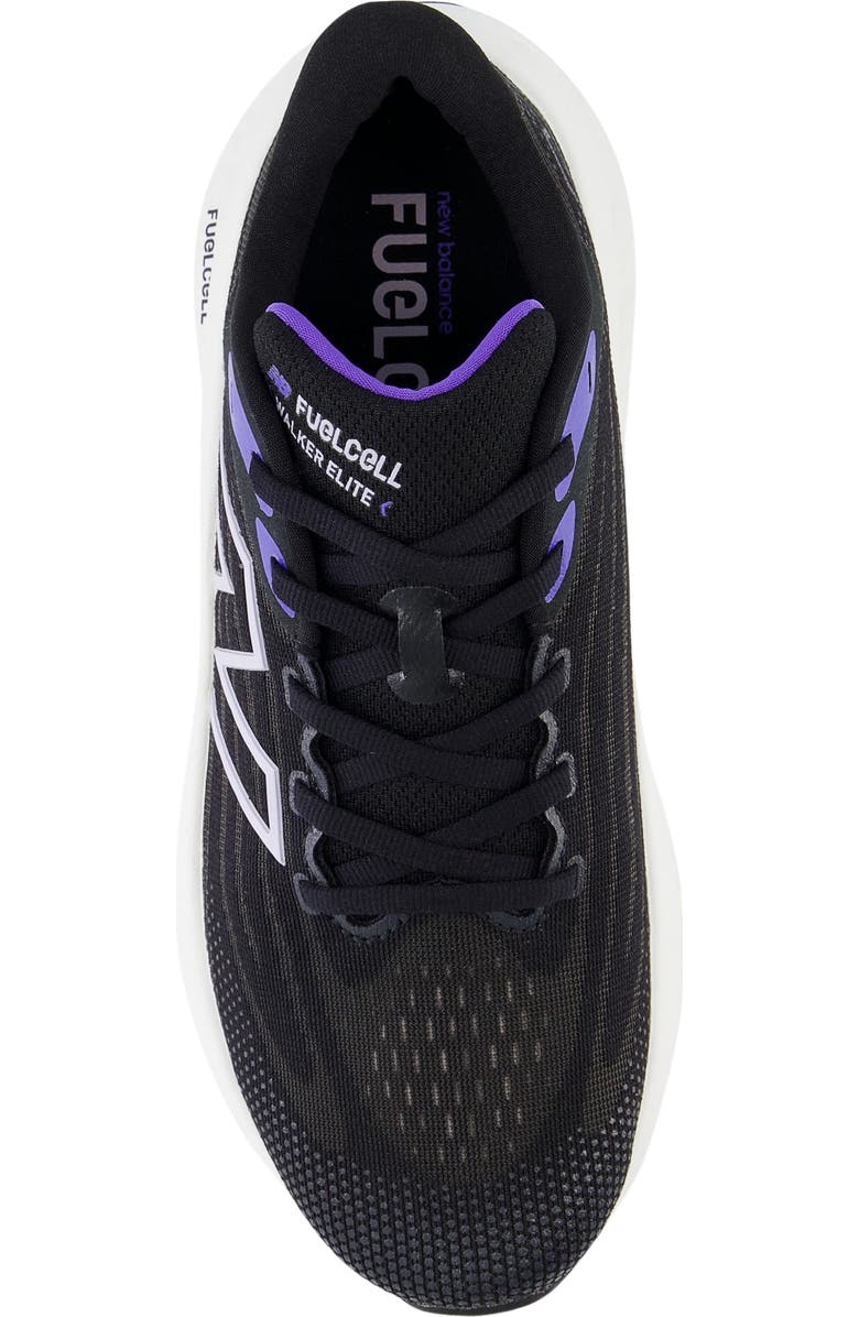 New Balance FuelCell Walker Elite Sneaker, Alternate, color, Black/ Electric Indigo