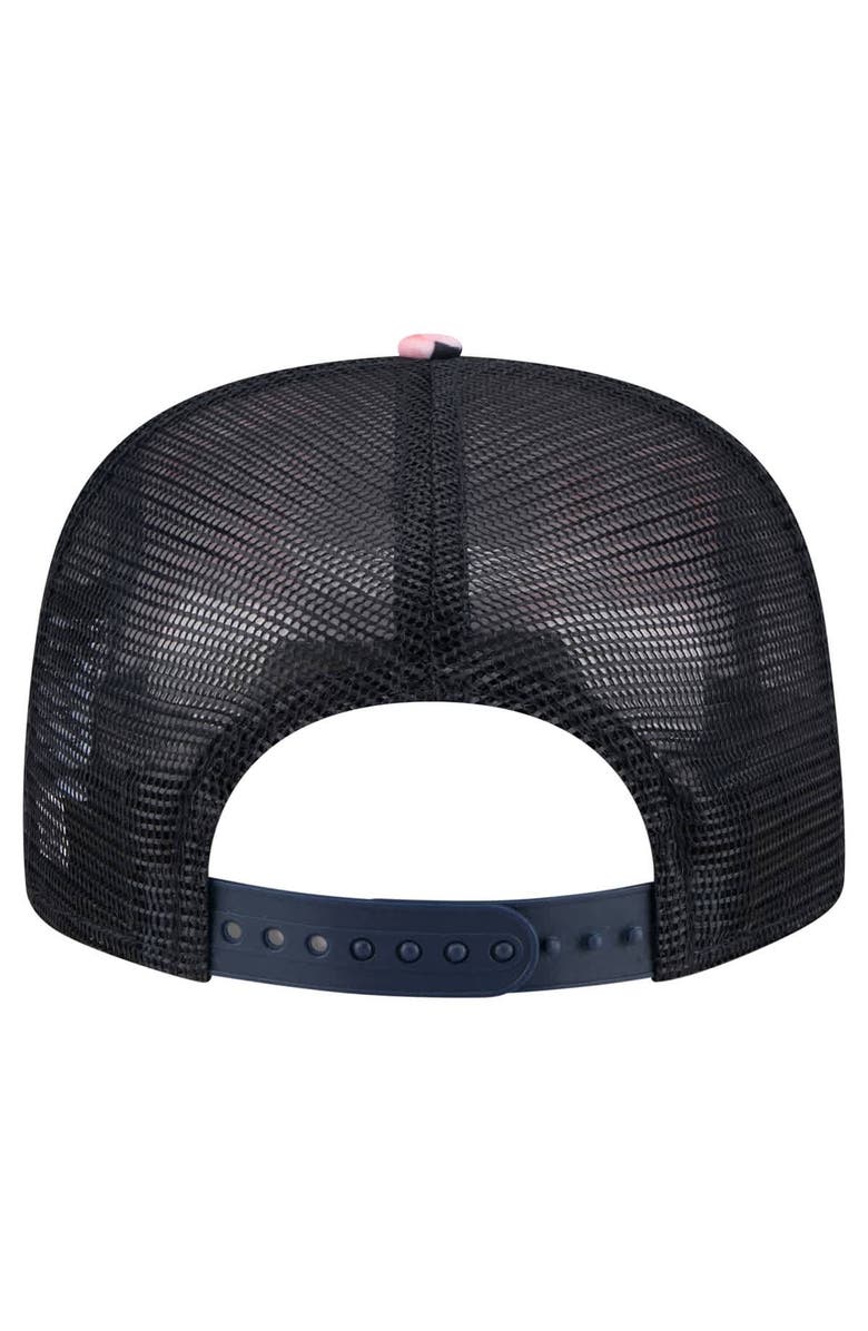 New Era Men's New Era Navy Houston Texans Adventure Pattern Golfer Snapback Hat, Alternate, color, 