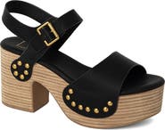 SHUSHOP Gia Ankle Strap Platform Sandal
