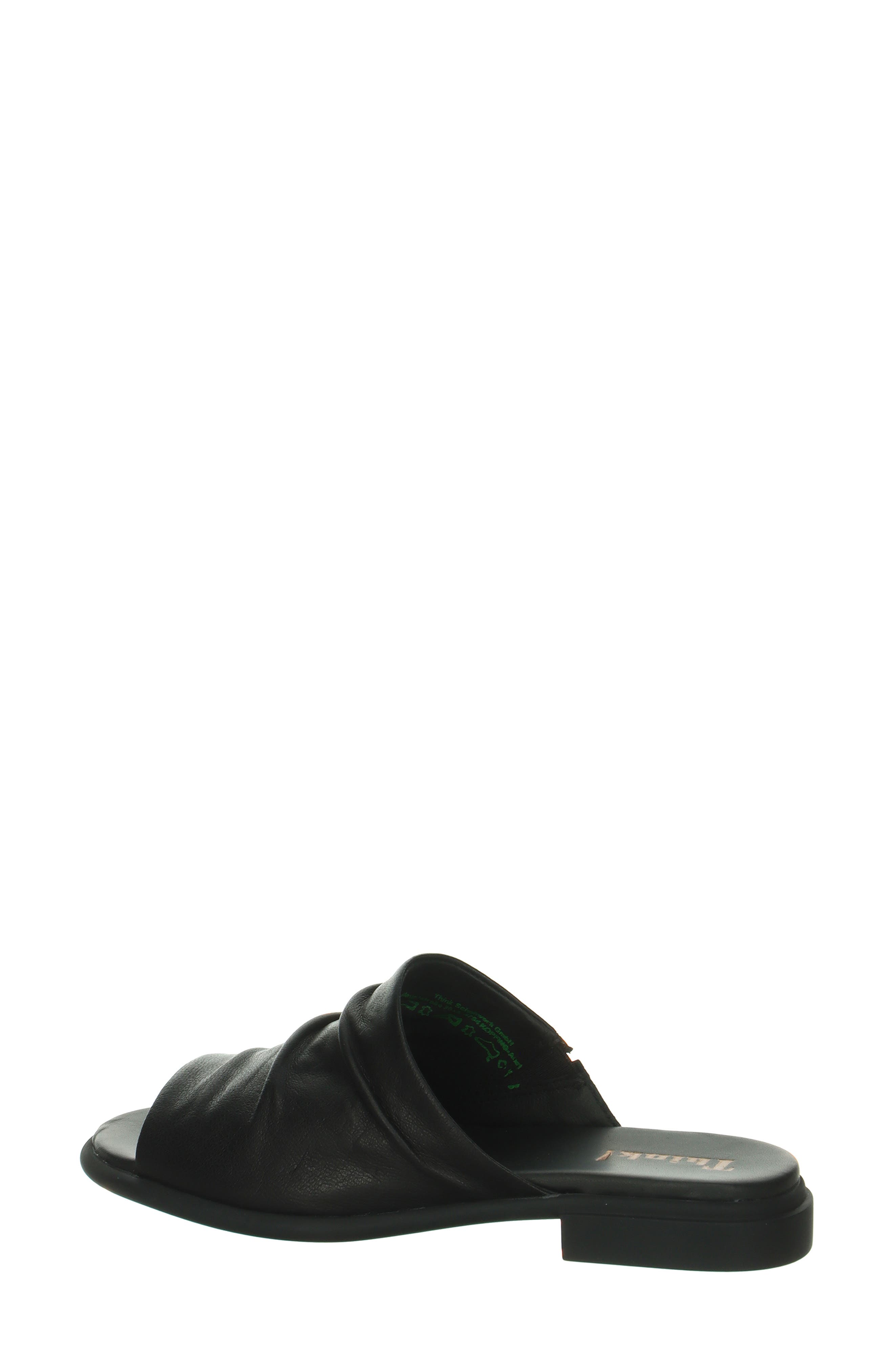 Think! Kamaa Slide Sandal, Alternate, color, Black