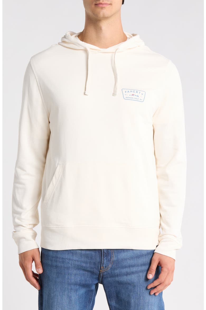 Jackson Hole Popover Hoodie, Main, color, SOLAR WHITE