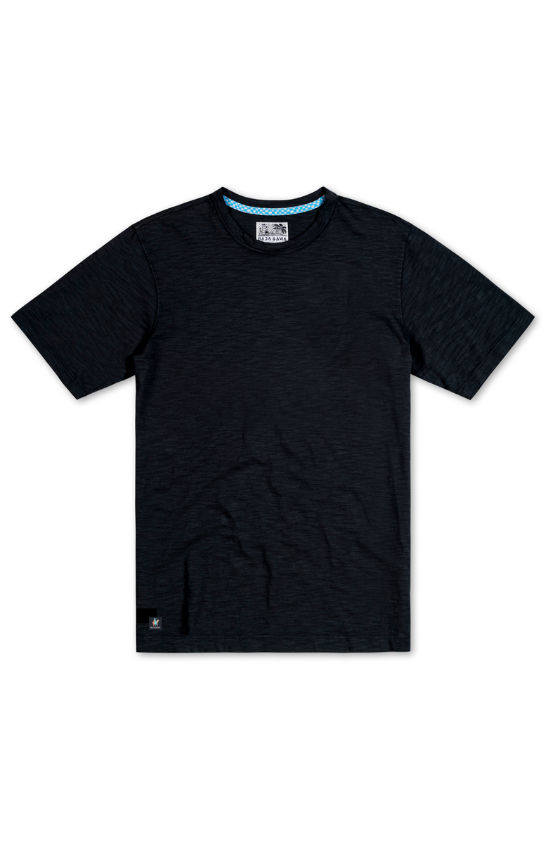 Baja Llama Slub Pima Tee, Main, color, Black