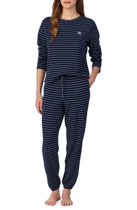 Striped Long Sleeve Pajamas