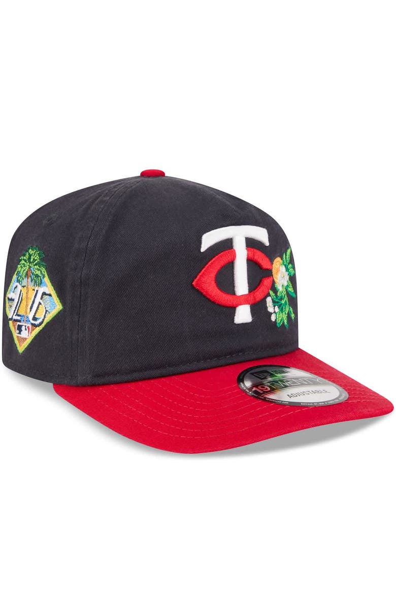 Men's New Era  Navy/Red Minnesota Twins 2026 Spring Training 19TWENTY Adjustable Hat, Main, color, Navy