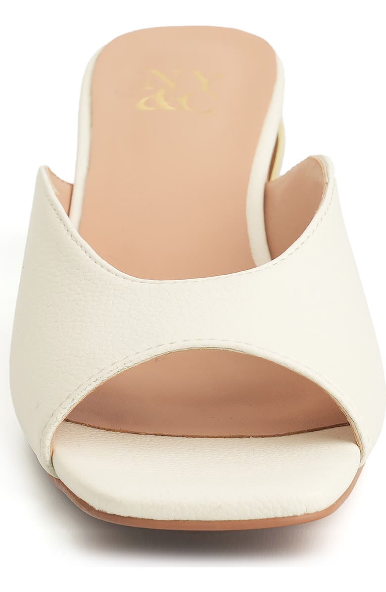 NEW YORK AND COMPANY Malany Wedge Slide Sandal, Alternate, color, White