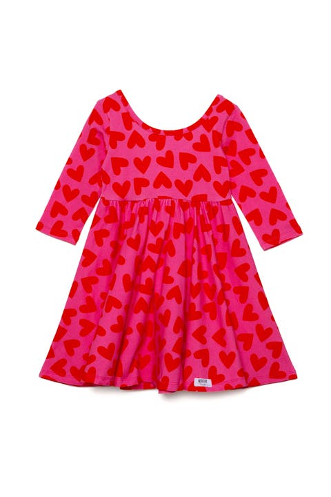Girls Printed Twirly Dress (Toddler, Little Kid & Big Kid)