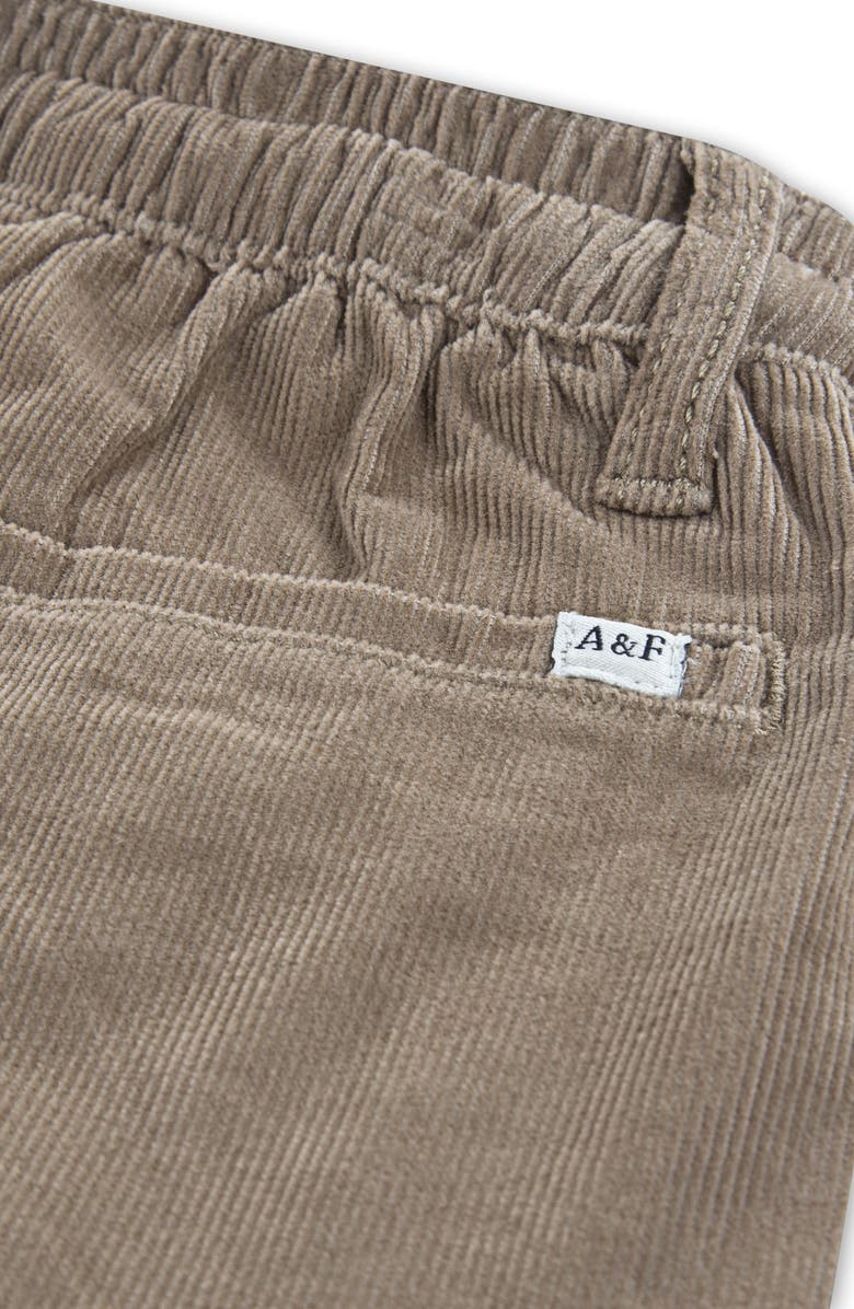 abercrombie kids Kids' Baggy Cord Corduroy Pants, Alternate, color, Desert Taupe