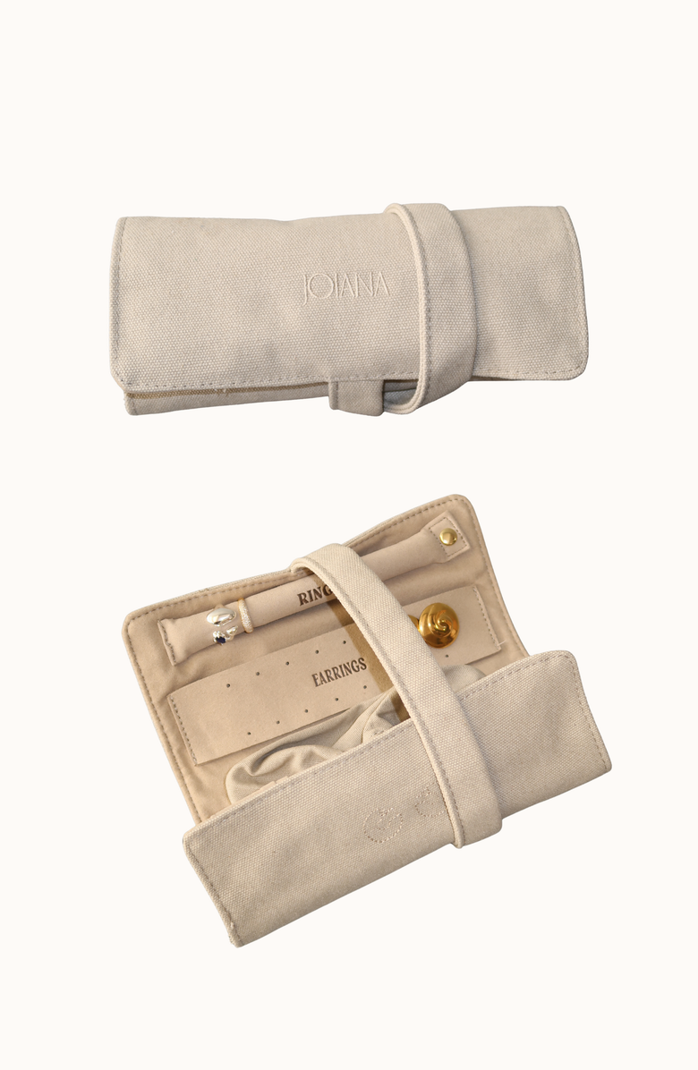 Joiana Jewelry Jewelry Travel Case, Main, color, Sand