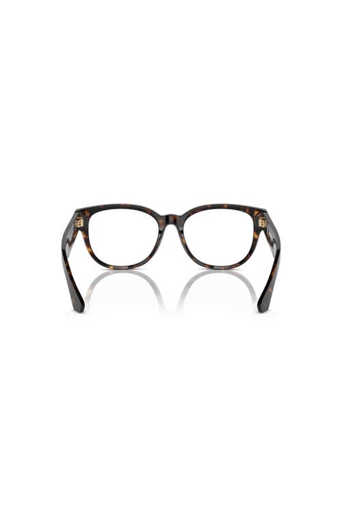 Burberry 53mm Phantos Optical Glasses In Brown
