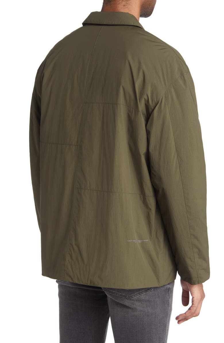 FRAME Puffy Workwear Jacket, Alternate, color, Military Green