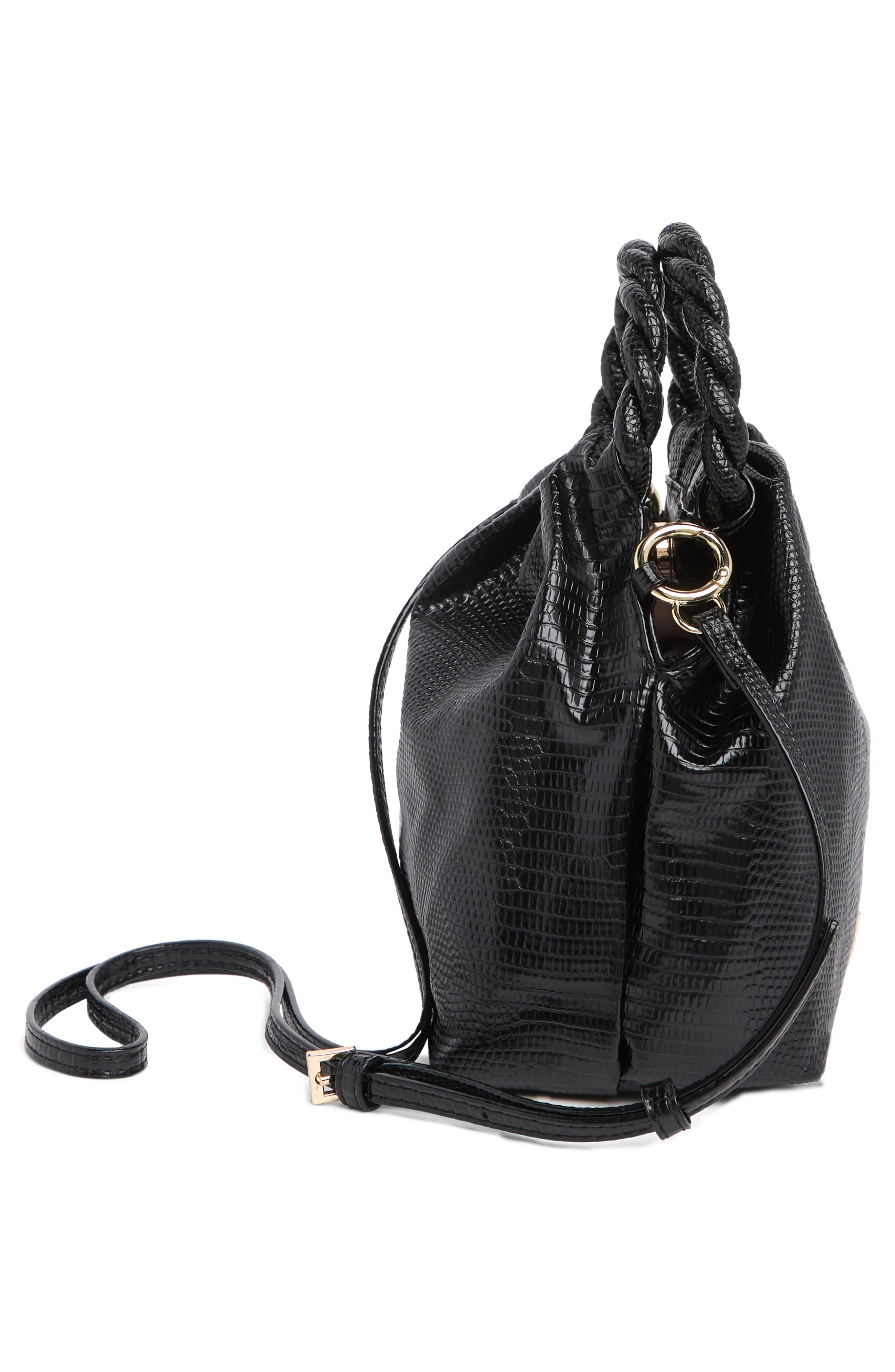 HOUSE OF WANT We Are Adorbs Mini Vegan Leather Top Handle Bag, Alternate, color, 