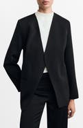 MANGO Double Breasted Suit Jacket