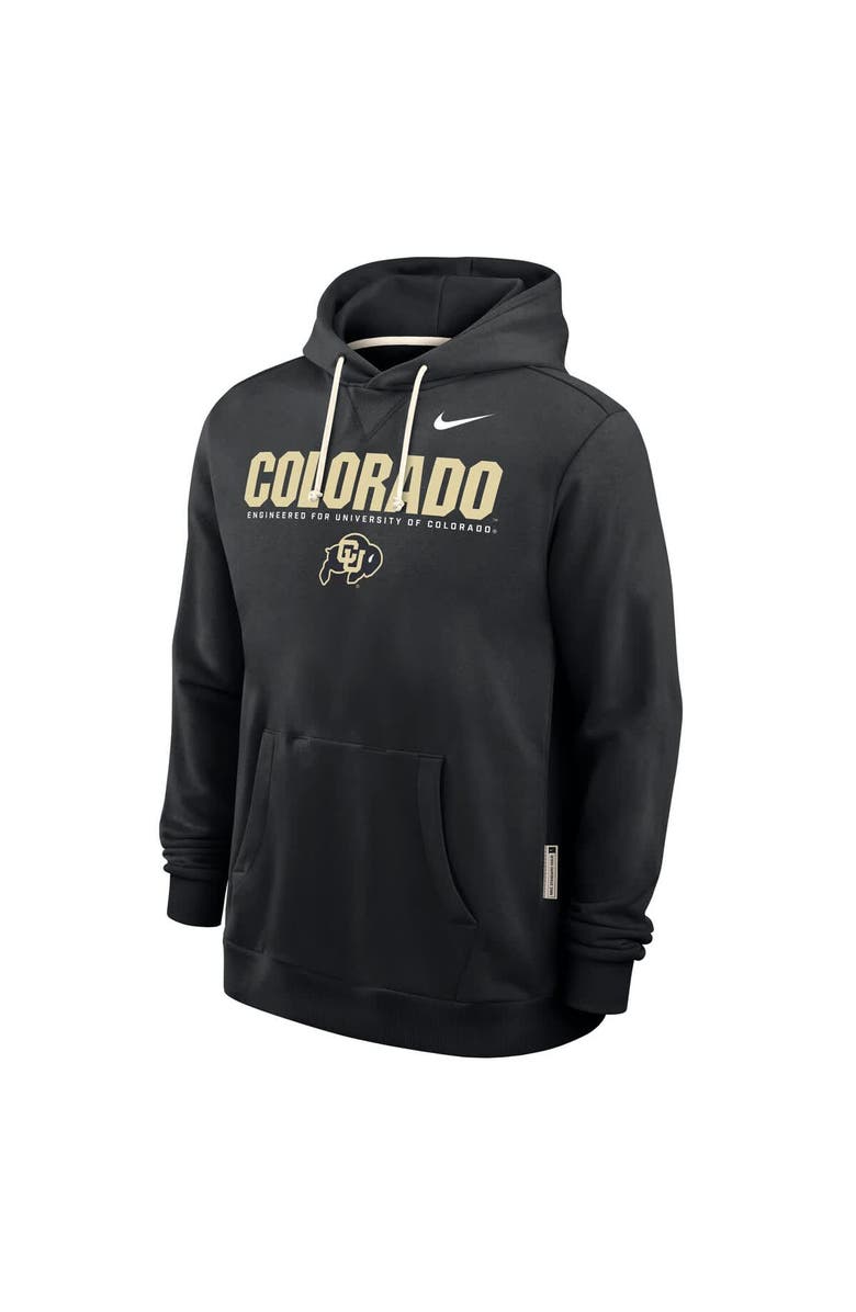 Nike Men's Nike Black Colorado Buffaloes 2025 Sideline Standard Issue Dri-FIT Hoodie, Alternate, color, Black