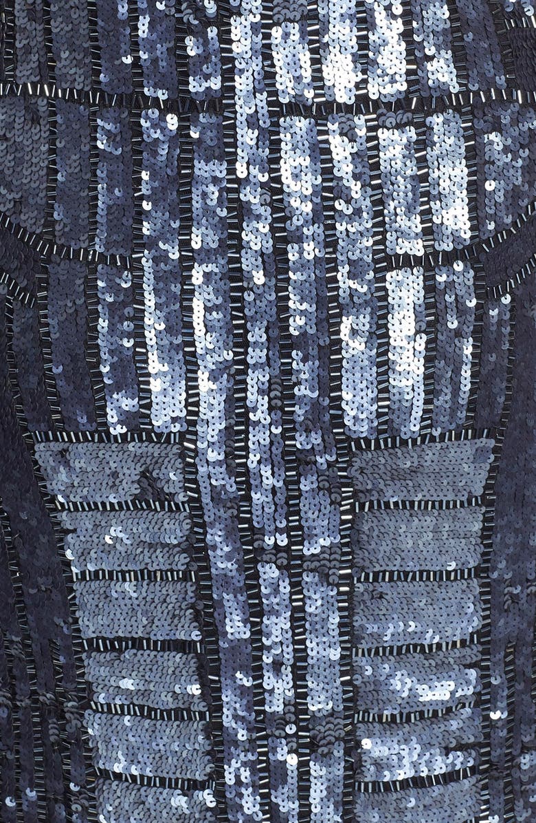 Adrianna Papell Beaded Tank Dress, Alternate, color, 