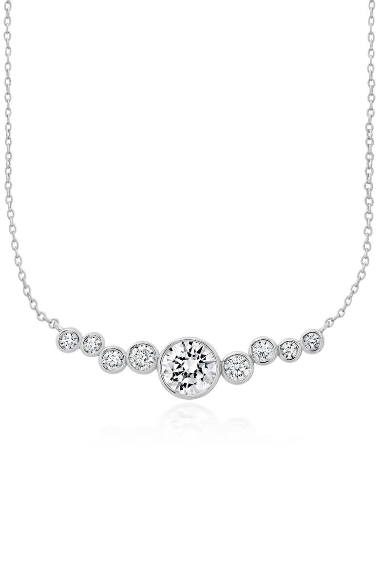 Crislu Stardust Cubic Zirconia Necklace, Main, color, 