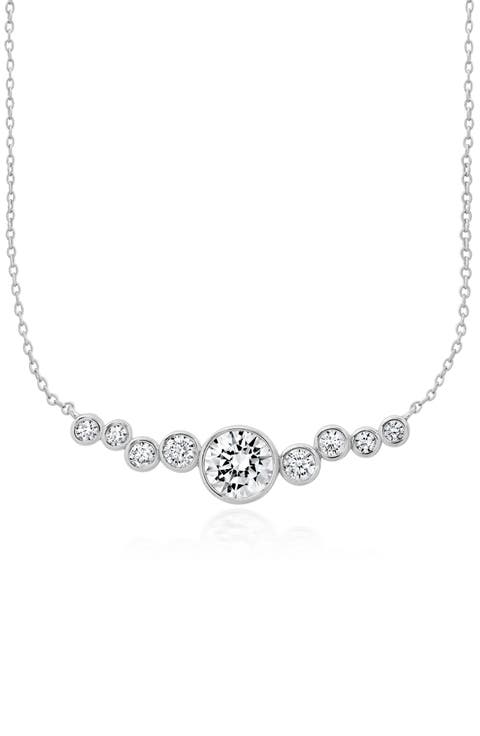 Stardust Cubic Zirconia Necklace