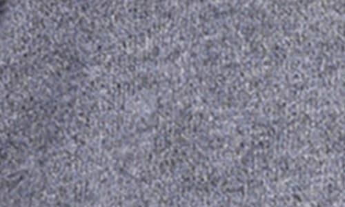 Minnie Rose Cashmere Zip Hoodie Jacket In Grey Shadow