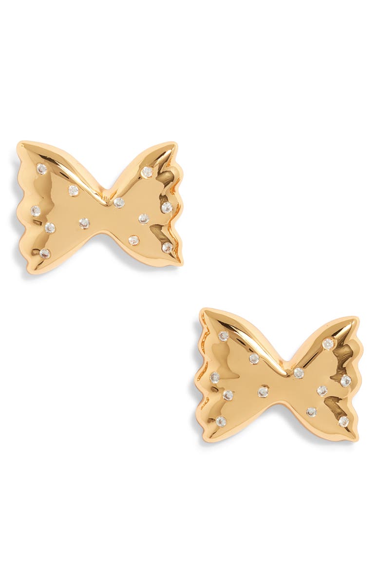 FRASIER STERLING Bowtie Pasta Earrings, Main, color, 
