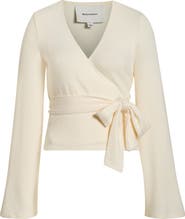 Reformation Kylen Wrap Top