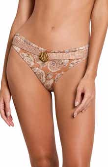 Cosita Linda Belted Hipster Bikini Bottoms