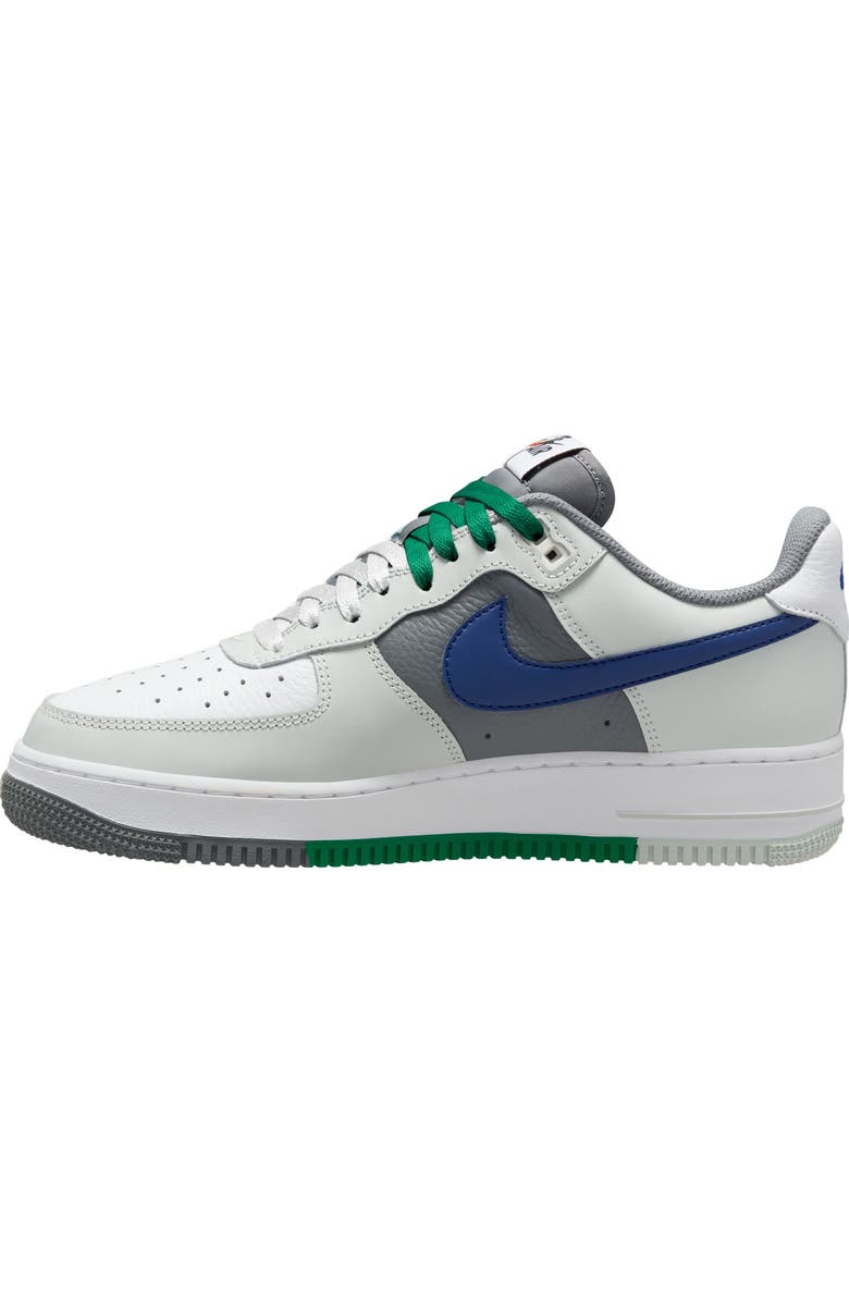 Nike Air Force 1 '07 LV8 Sneaker, Alternate, color, Silver/ Royal Blue/ White