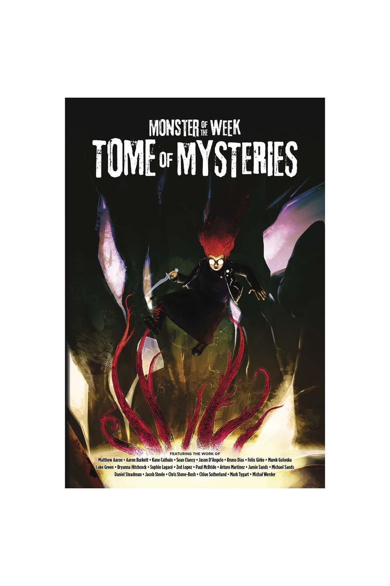 Monster Of The Week, Tome Of Mysteries Hardcover RPG Supplement Book, Alternate, color, Multicolored
