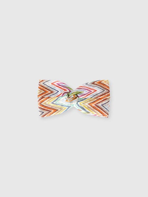 Zig Zag Printed Fabric Hairband