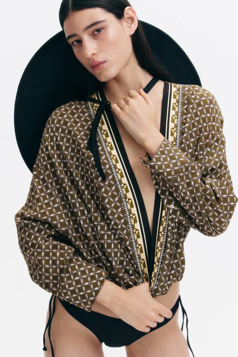 Viscose Wrap Blouse