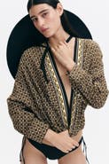 H&M Viscose Wrap Blouse