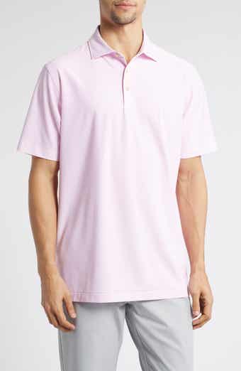 Peter Millar Galiza Medallion Print Performance Mesh Polo