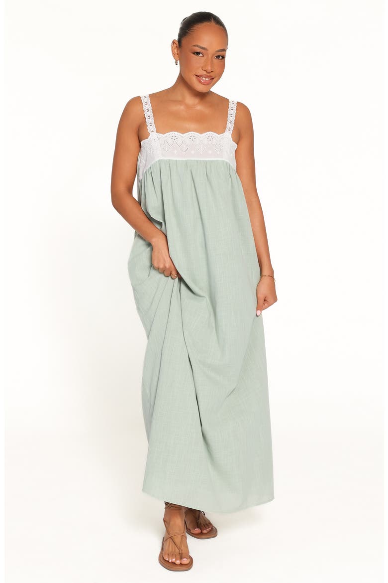 Darlington Maxi Dress, Alternate, color, GREEN