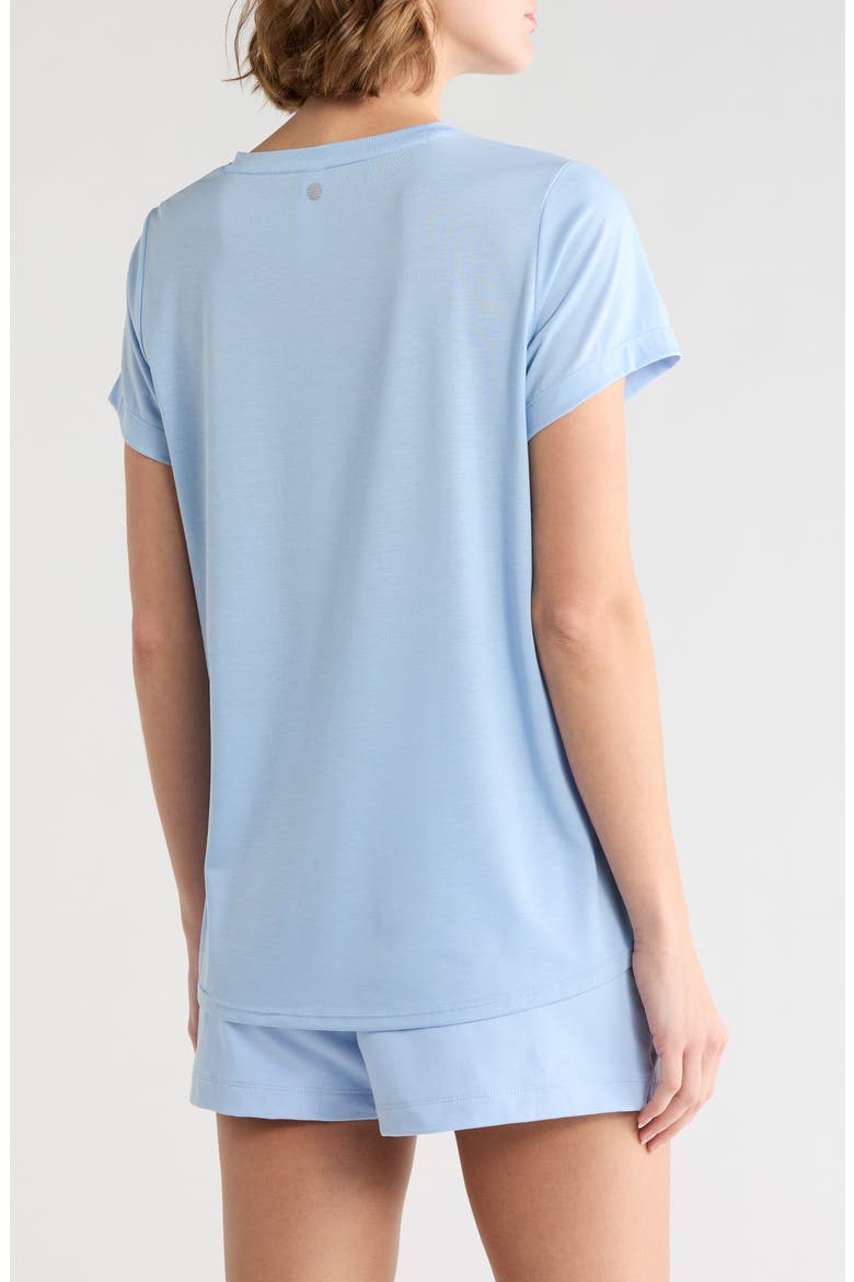 Key Element Activewear T-Shirt, Alternate, color, BLUE THREAD