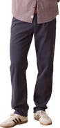 Marine Layer Rowan Pleated Cotton & Linen Trousers