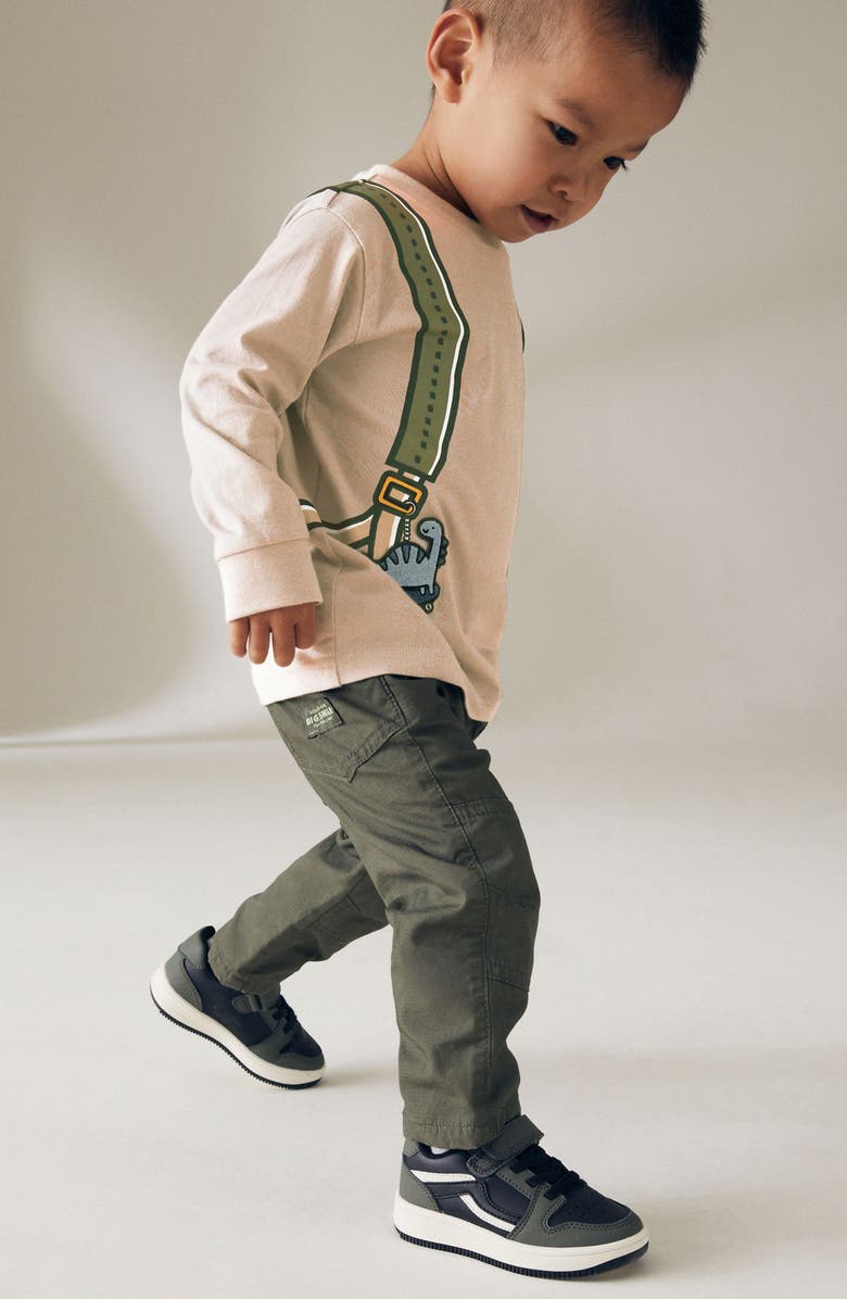 NEXT Kids' Rucksack Long Sleeve Cotton Graphic T-Shirt, Alternate, color, 