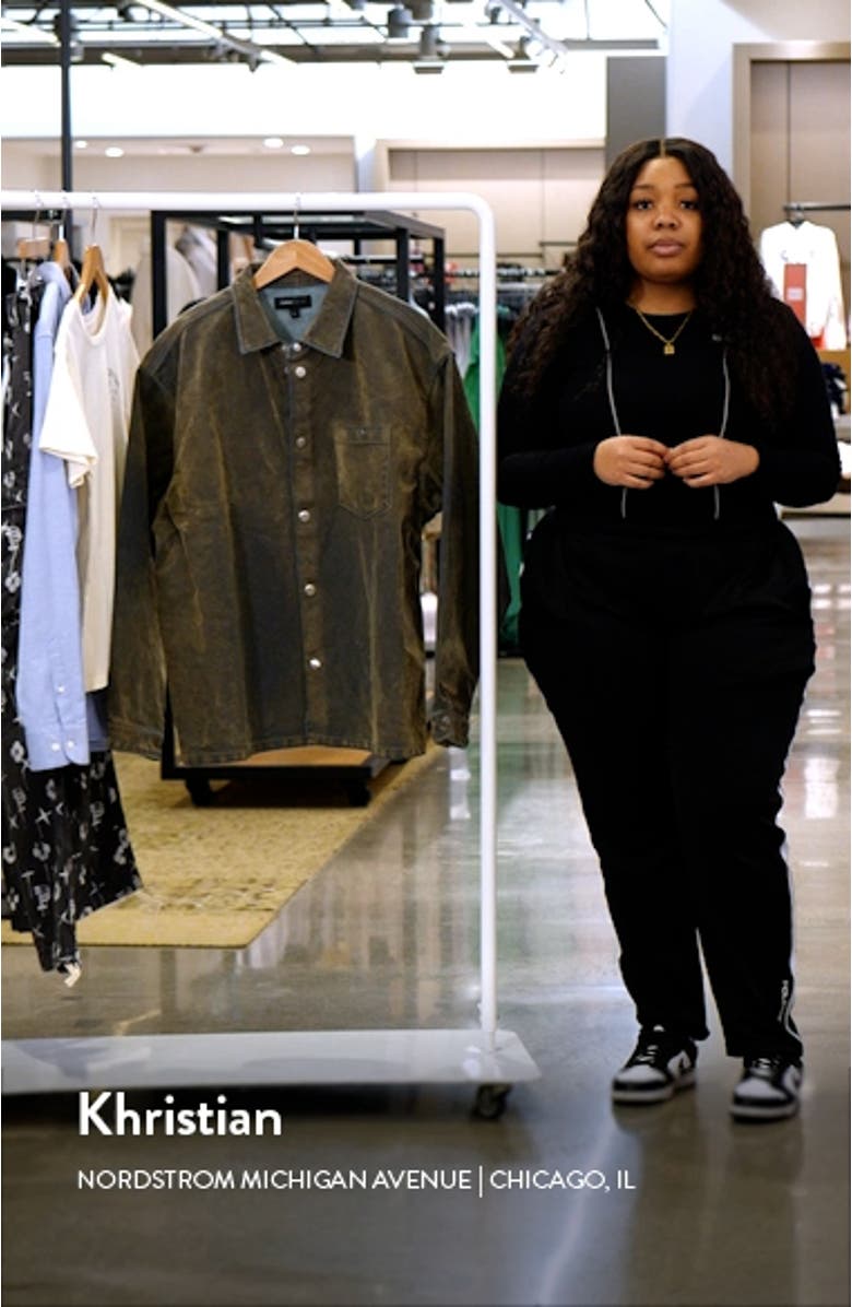 Ombré Denim Shirt Jacket, sales video thumbnail