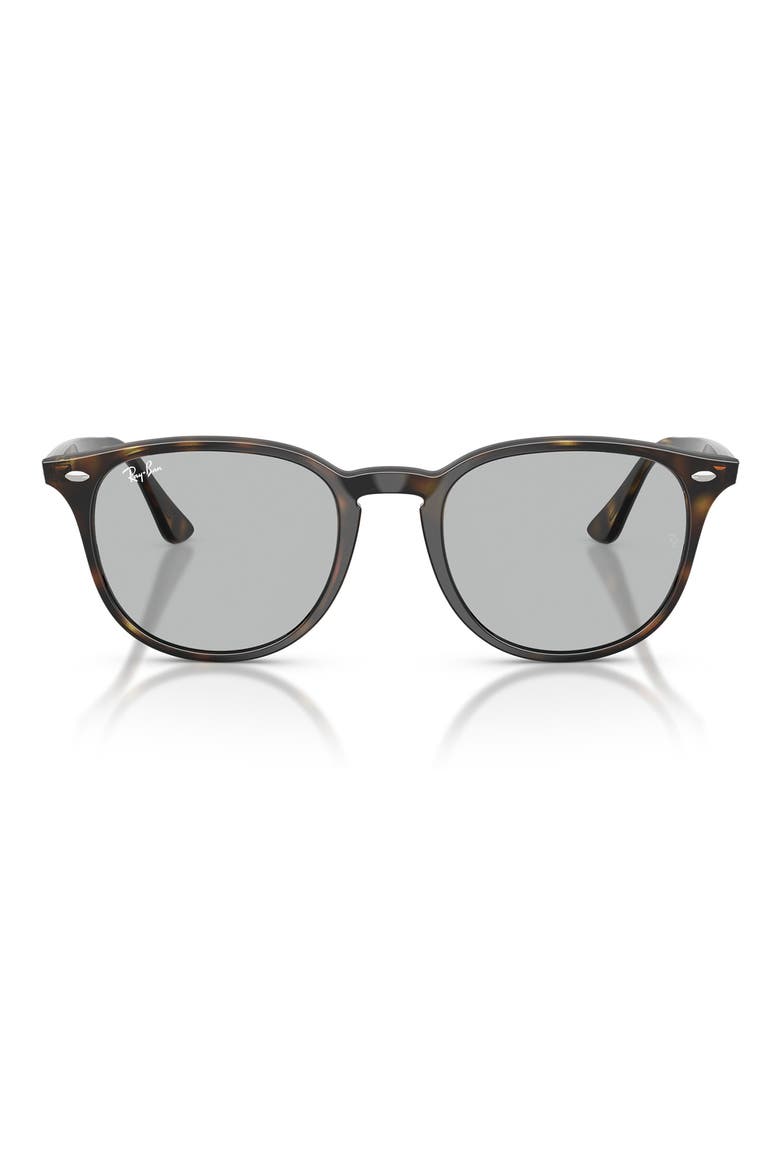 53mm Phantos Sunglasses, Main, color, LIGHT HAVANA / LIGHT GREY