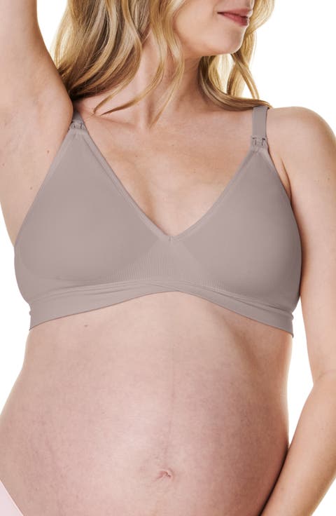 V-Neck Wireless Maternity/Nursing Bra