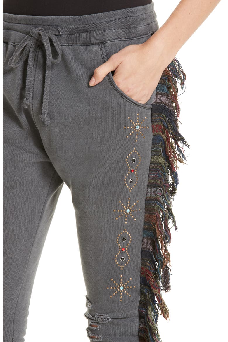 Easy Rider Western Jogger Pants, Alternate, color, FADED BLACK