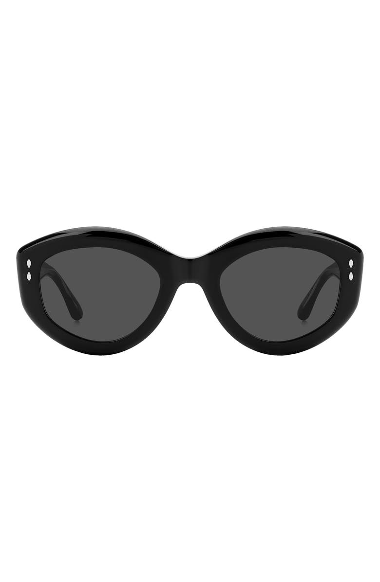 Isabel Marant 52mm Round Sunglasses, Main, color,