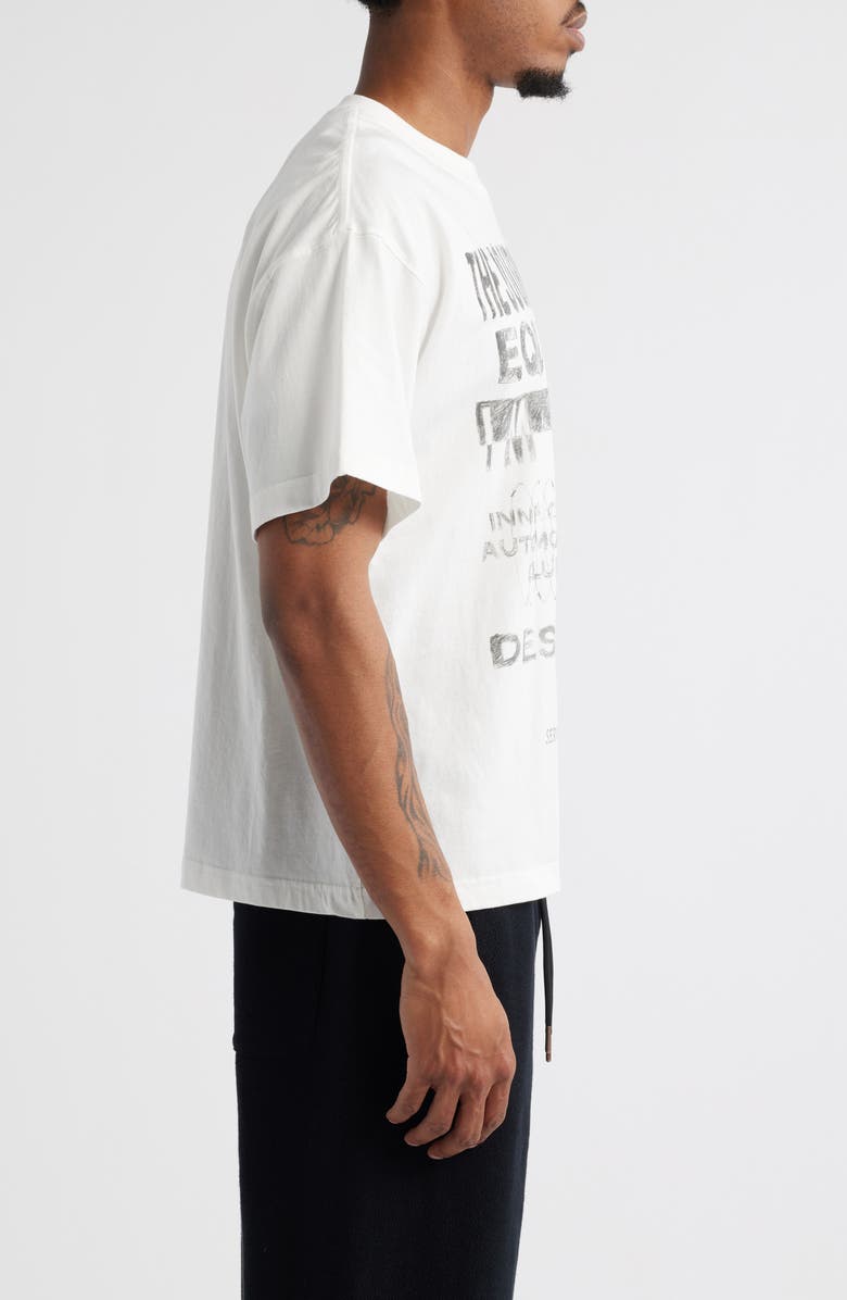 HONOR THE GIFT Traveled Journey Graphic T-Shirt, Alternate, color, White