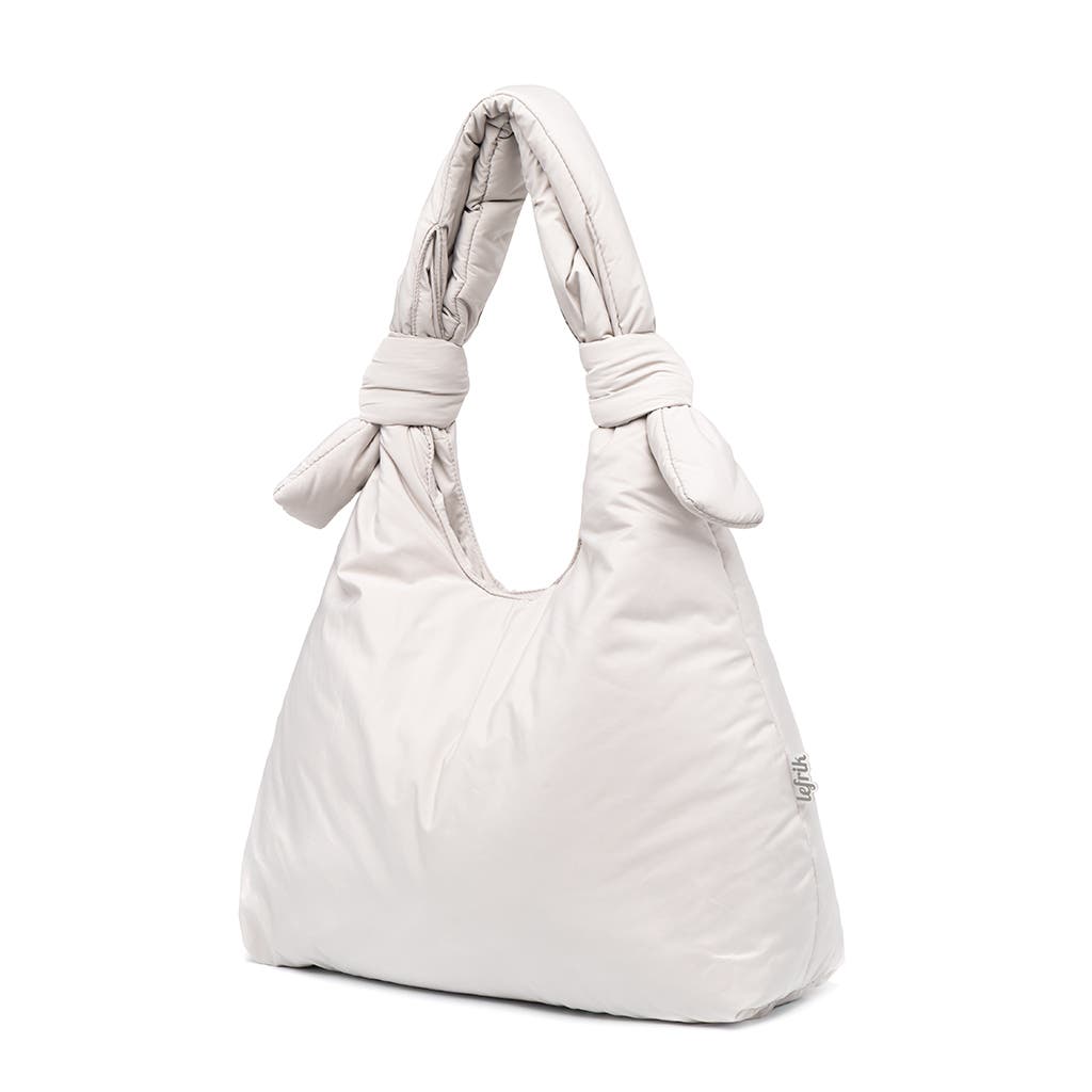 LEFRIK Biwa Puffy Bag, Alternate, color, Fossil