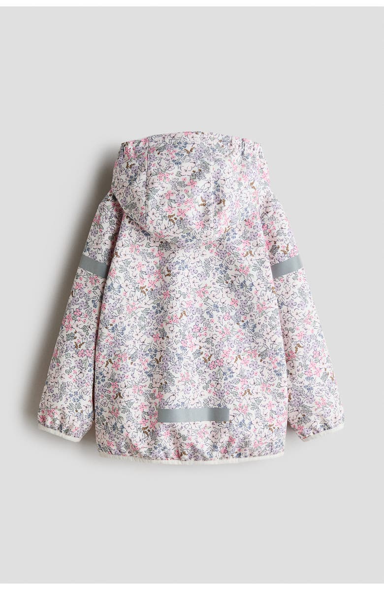 H&M Water-resistant Softshell Jacket, Alternate, color, Pink/Floral