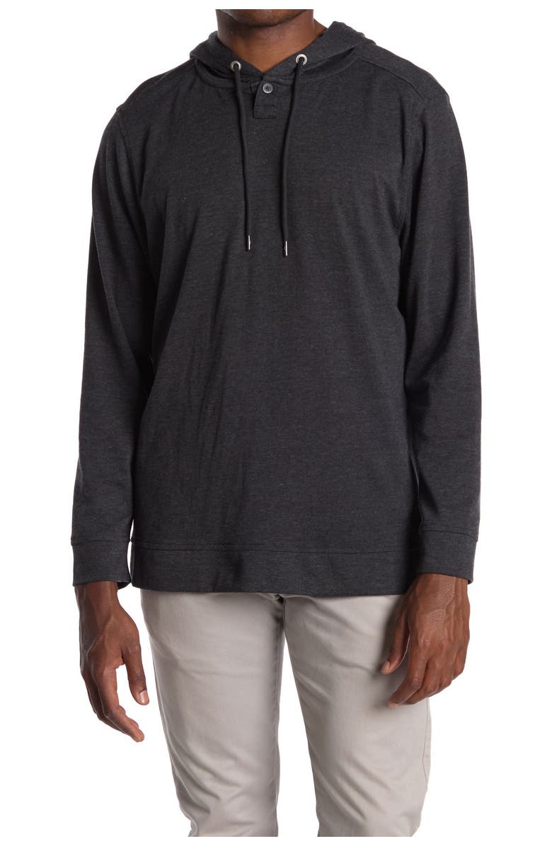 Tommy Bahama Island Fog Henley Hoodie, Main, color,